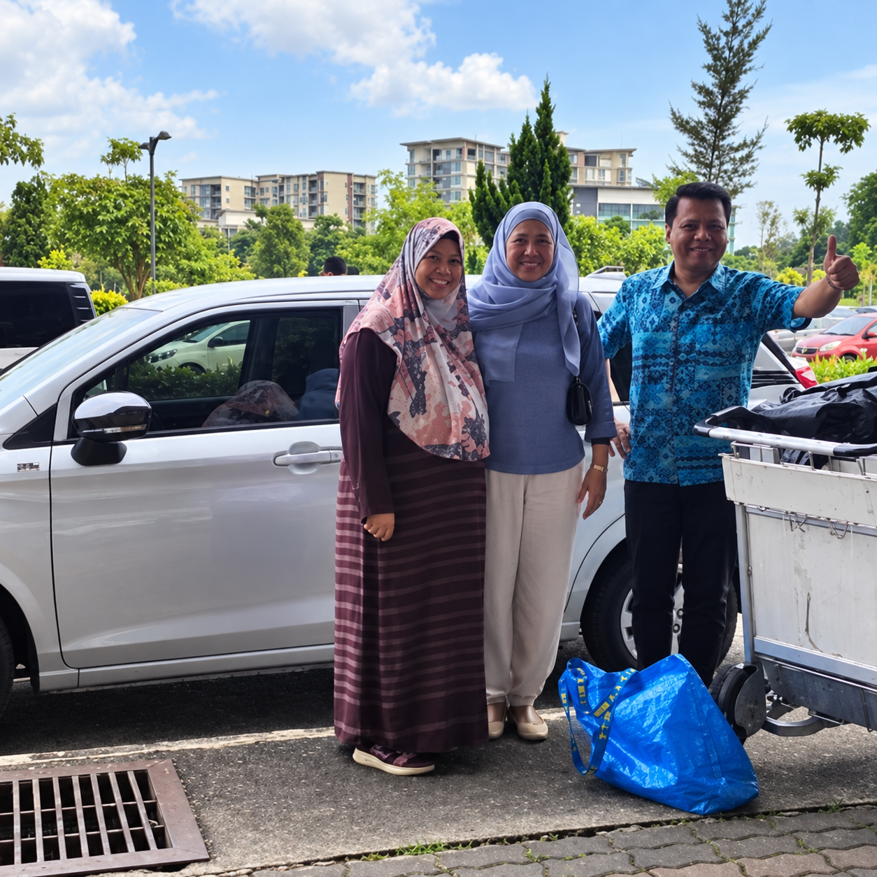 dhuha kuching car rental Sarawak