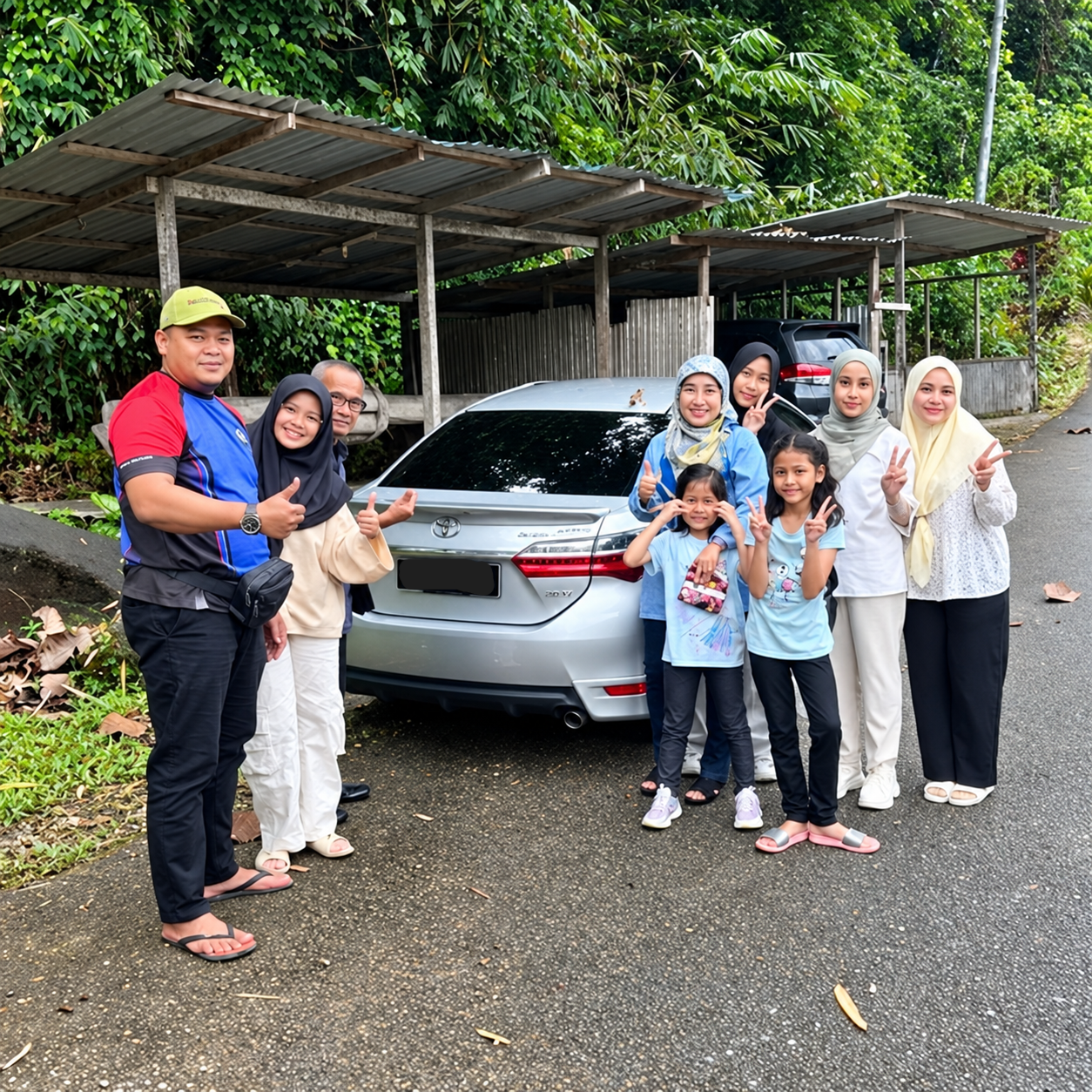 dhuha kuching car rental Sarawak